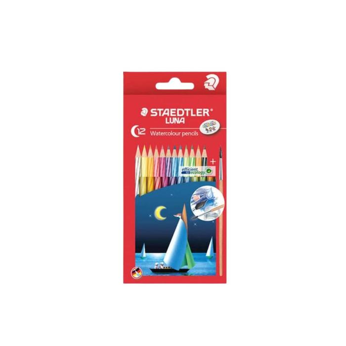 Gambar STAEDTLER Pensil Warna Luna Aquarell 24 Warna dan 12 Warna/ Ukuran Panjang - Set - 12 Warna dari Raja Lakban Jakarta Kota Administrasi Jakarta Barat 5 Tokopedia