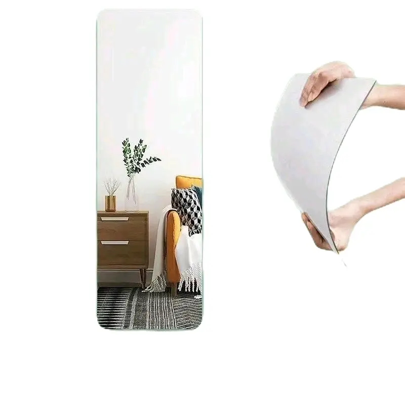 Gương dán tường toàn thân chữ nhật kích thước 30x100cm