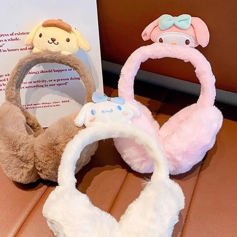 Bando Telinga Earmuff Winter Anak Dewasa Penutup Telinga Ear Muff Ear Warm Motif Karakter Gliter 8