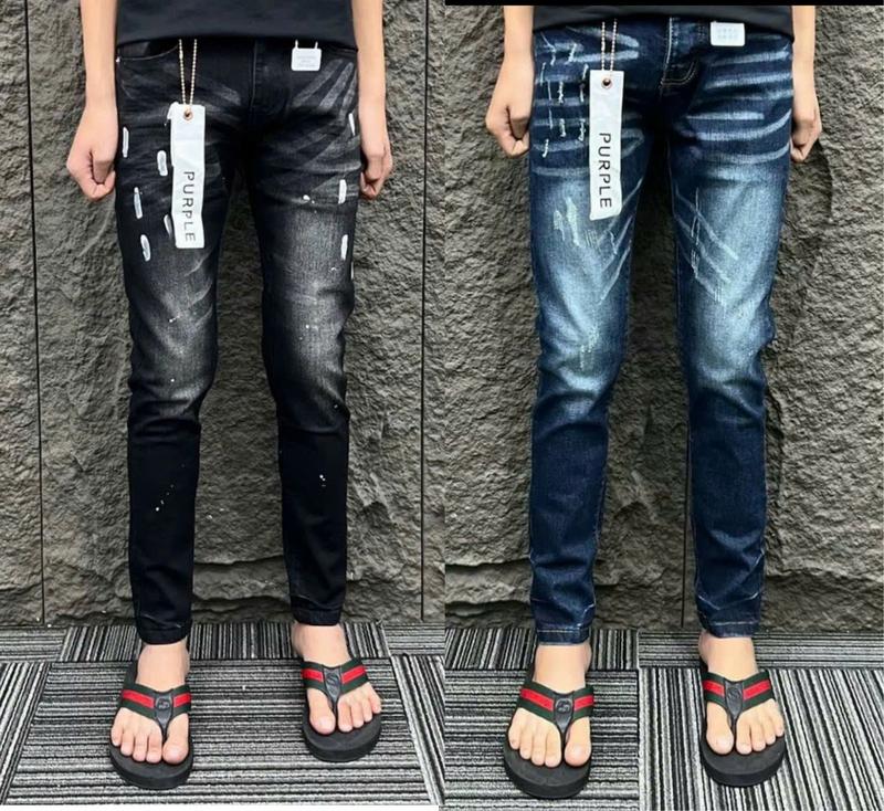 Quần jean PƠ PỒ tag lụa nam boy phố tổng hợp nhiều màu-BUNZSTORE Pants Menswear Có Túi