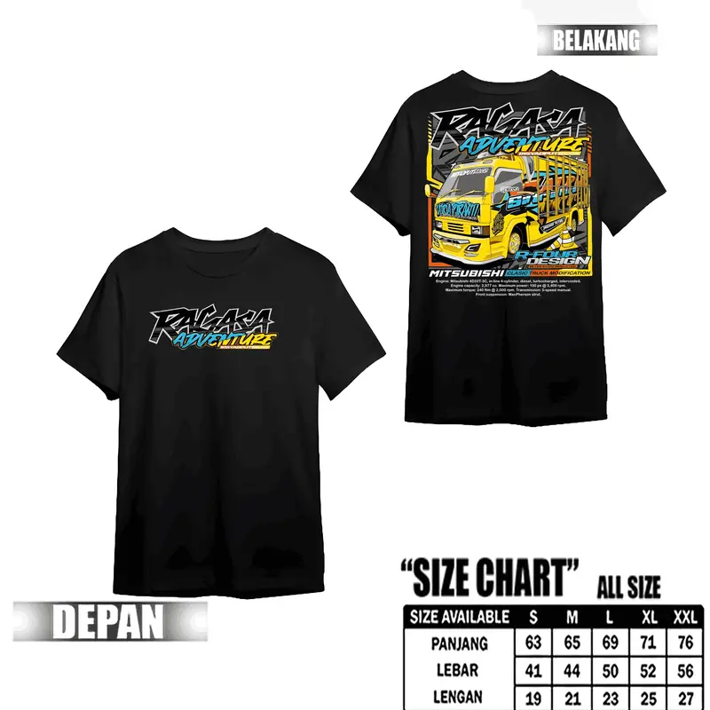 KAOS TRUCK RAGASA | PICTURE DESA I BAJU TUAN MUDA 0