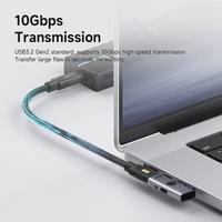 Gambar HAGIBIS OTG SPLITTER TYPE C WITH POWER SUPPLY PD 100W FAST CHARGING  DELIVERY DATA TRANSFER USB 3.2 10GBPS - C TO A dari The Premium Goods Kota Administrasi Jakarta Utara 5 Tokopedia