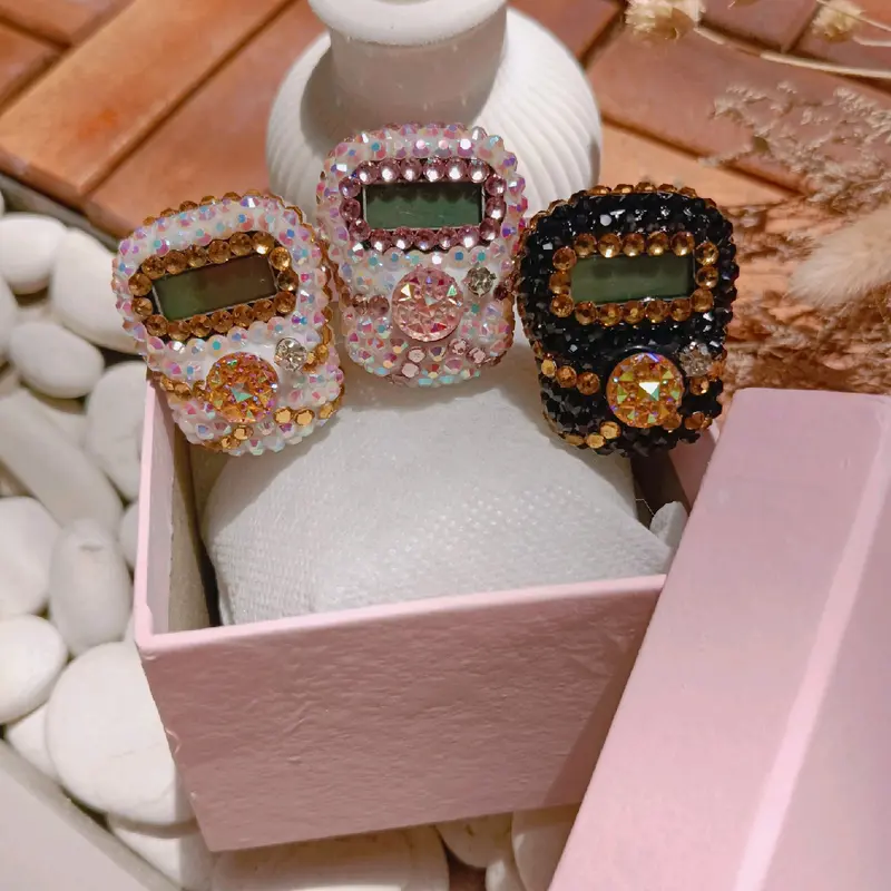 Hanna series Tasbih digital cincin/gelang mutiara 2