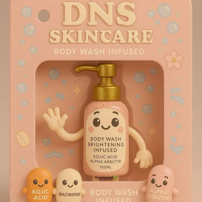 [ GET 3 PCS ] DNS BODY WASH BRIGHTENING INFUSED