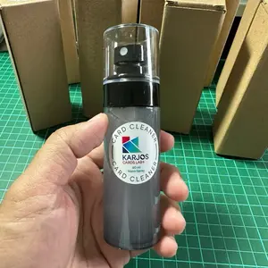 Pembersih Kartu TCG KARJOS Cards Lab+ Kemasan Baru Nano Spray 60 ml (bonus 20 ml) – Perawatan Permukaan Kartu Pokémon, Yugioh, One Piece, Koleksi kartu TCG
