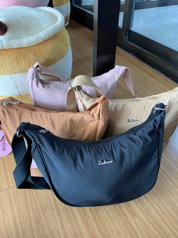 Tas Selempang Santai Wanita Hitam/Coklat/Beige/pink 1