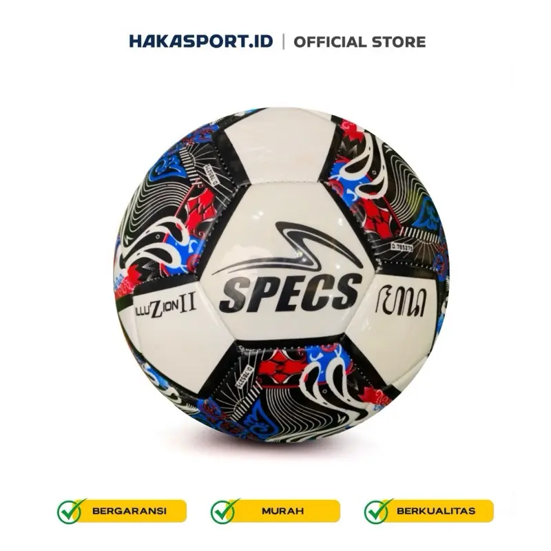 SPECS Bola Futsal Ukuran 4 Jahit Mesin Training Ball Untuk Latihan Ball Outdoor