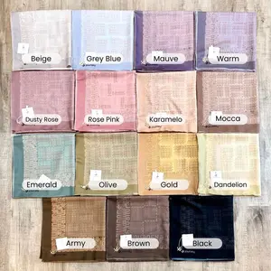 AKSARA SERIES TERBARU 2026 by JOURNEY SCARVES hijab terbaru jp original hijab segiempat wanita dewasa hijab motif