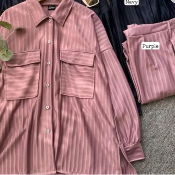 SALE Purple Set Top and Pants Set