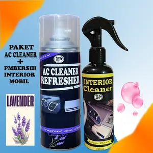 DZ-76 Paket Hemat Ac Cleaner dan Pembersih Interior Mobil untuk Kebutuhan Perawatan Mobil Anda - Car bus apembersih