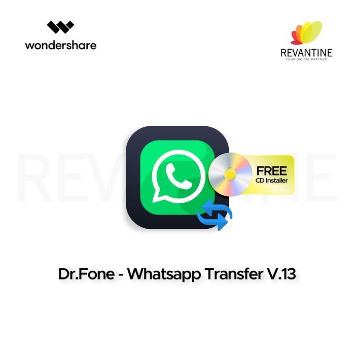 Gambar Wondershare DrFone Dr Fone Whatsapp Transfer - Android dan iOS - Sewa W dari Revantine Store Kota Depok Tokopedia