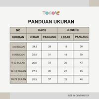 Gambar TORIO Baby Jogger Pant Set Rainbow Zebra - Baju Anak - Setelan Anak Laki-laki - 3-6 bulan dari Torio Kota Administrasi Jakarta Barat 5 Tokopedia