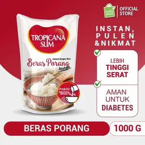 Tropicana Slim Beras Porang Instan 1000g - Konjac Shirataki Rice