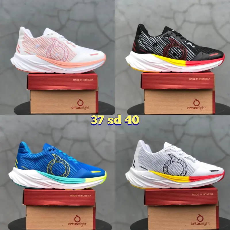 Sepatu Running Ortuseight Hyperfuse 2.0 Wanita Terbaru / Sepatu Lari / Sepatu Jogging InDoor Atau OutDoor Cewe / Sepatu Olahraga 4