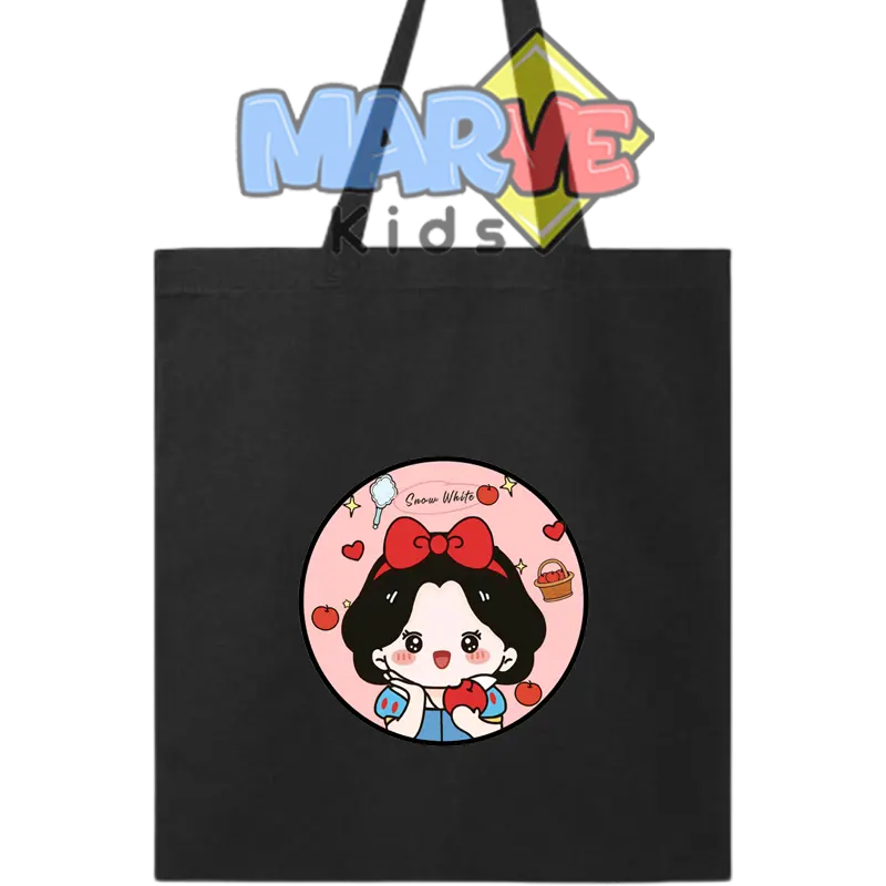 Totebag Tote Bag Princess Lucu Goodie Bag Souvenir Ulang Tahun Ultah Anak Tas Kanvas Sekolah Goodiebag 5