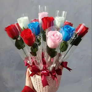 Buket Mawar Satu Tangkai / Buket Hari Guru/ Buket Mawar Murah