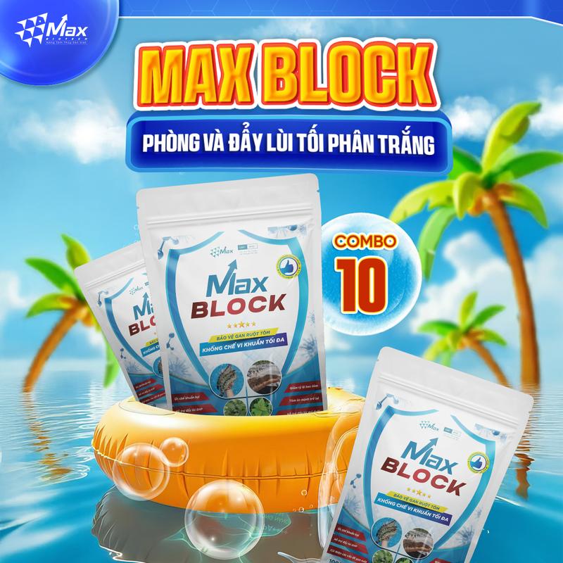 Combo 10 gói Max Block - đẩy lùi EHP tối đa gói 100g biozym