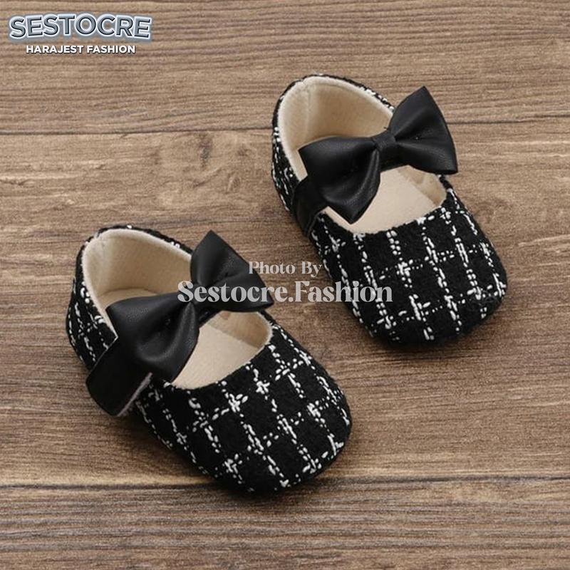 Product Introduction of SF Sepatu Bayi Perempuan Prewalker Pita Lucu Lembut Usia 0 - 12 Bulan Cewek Anti Slip Anak-Anak Casual Nyaman Di Kaki - Bisa COD Bayar Ditempat 17