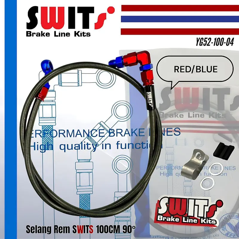 SELANG REM SWITS DEPAN 45 90 DERAJAT 100CM IMPORT ORIGINAL 7