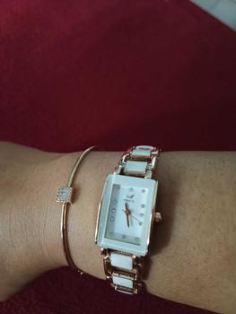 Product Review of COD Jam Tangan Mirete Wanita Rantai Keramik Analog  Terlaris Best Seller Watches from a**h 2