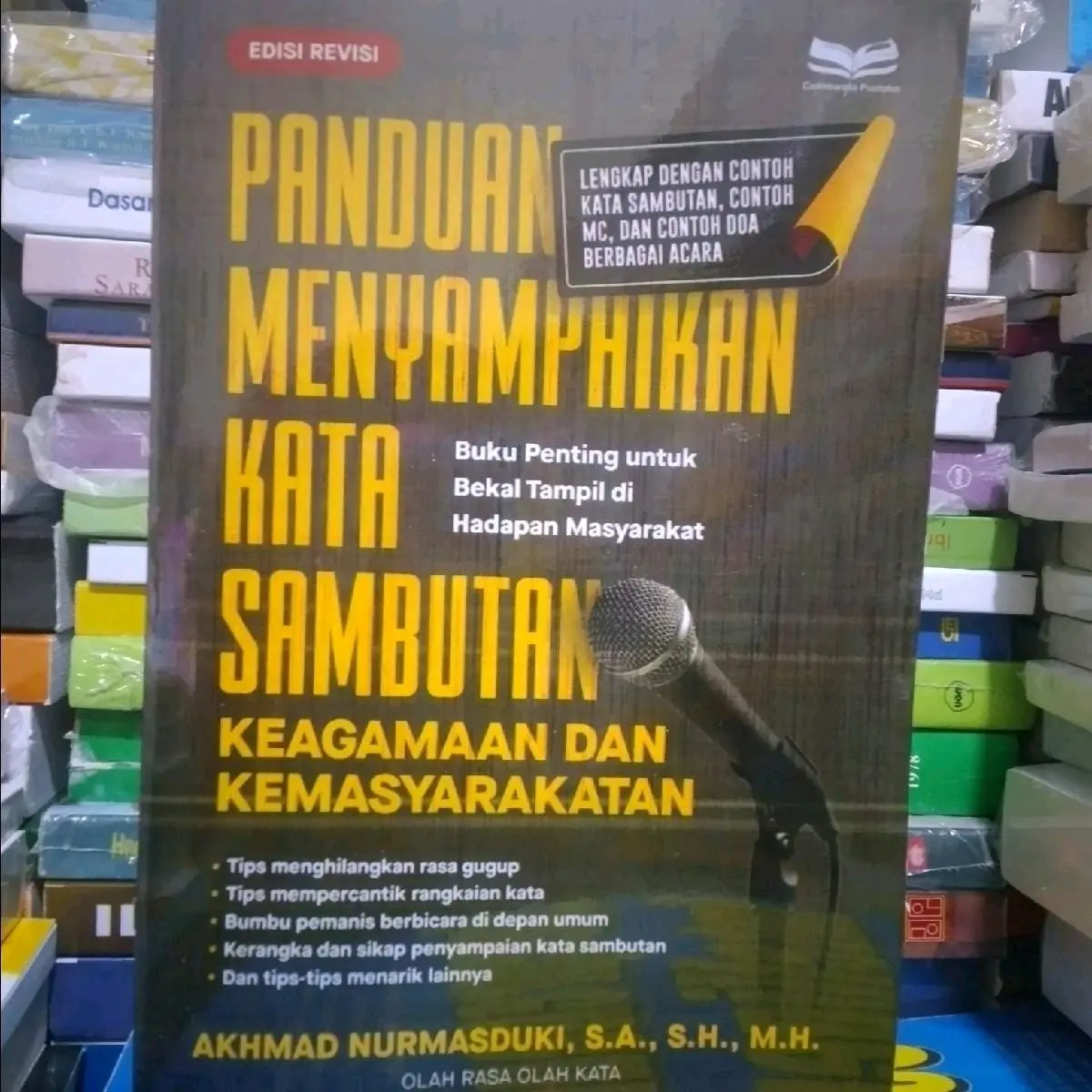 Buku Panduan menyampaikan kata sambutan keagamaan dan kemasyarakatan