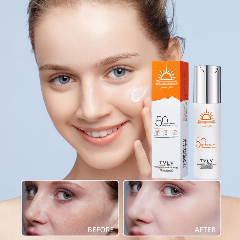 Kem Chống Nắng Làm Sáng TVLV, SPF50 + PA + + +, Kem Chống Nắng Công Suất Cao Dưỡng Ẩm, Chống Tia Cực Tím, Thích Hợp Sử Dụng Trên TV 0