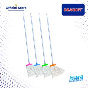 [COD] DRAGON Mop Pel P18 Sumbu 110 Cm Alat Pel Lantai Gagang Besi Panjang MP251