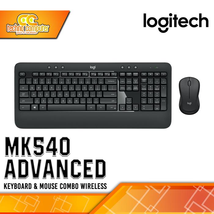 Gambar KEYBOARD LOGITECH MK540 Advanced Combo Wireless - Office Keyboard & Mouse Wireless dari Techno Computer Bali Kota Denpasar Tokopedia