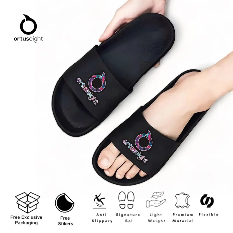Ortuseight Sandal Slops Pria Wanita Ringan Empuk dan Anti-Licin 1