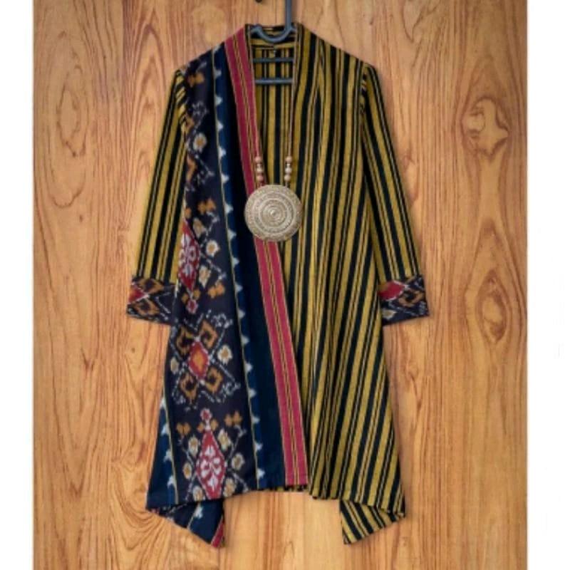 CARDIGAN WANITA , CARDIGAN TENUN , OUTER TENUN , CARDIGAN ETNIK 1