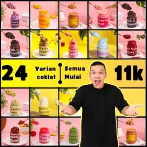 { JORDI ONSU SPESIAL } COKLAT COOKIES SEREAL LUMER CRUNCHY MELTY BERBAGAI VARIAN RASA COKELAT  by snack lab choco jar cemilan manis