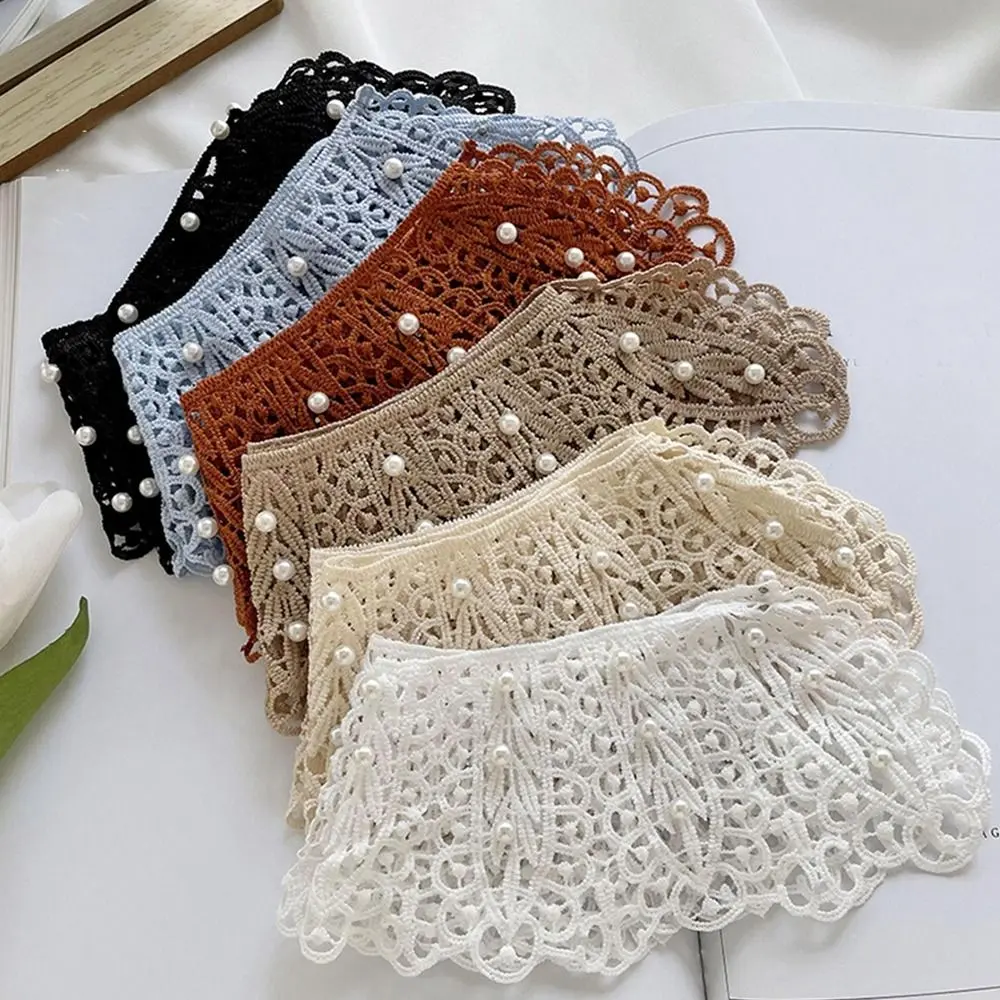 Cổ Áo Ren Giả, Váy Ngọt Ngào, Vai Trang Trí, Cổ Áo Búp Bê, Khăn Choàng, Quần Áo Có Thể Tháo Rời, Phụ Kiện Trang Trí, Cổ Áo Sơ Mi Cho Phụ Nữ / Bé Gái