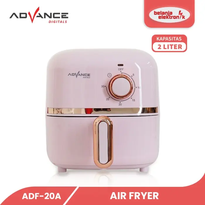 Advance ADF-20A Mesin Penggoreng Tanpa Minyak 2 Liter Hijau/Pink - Merah, Wadah Fryer 1