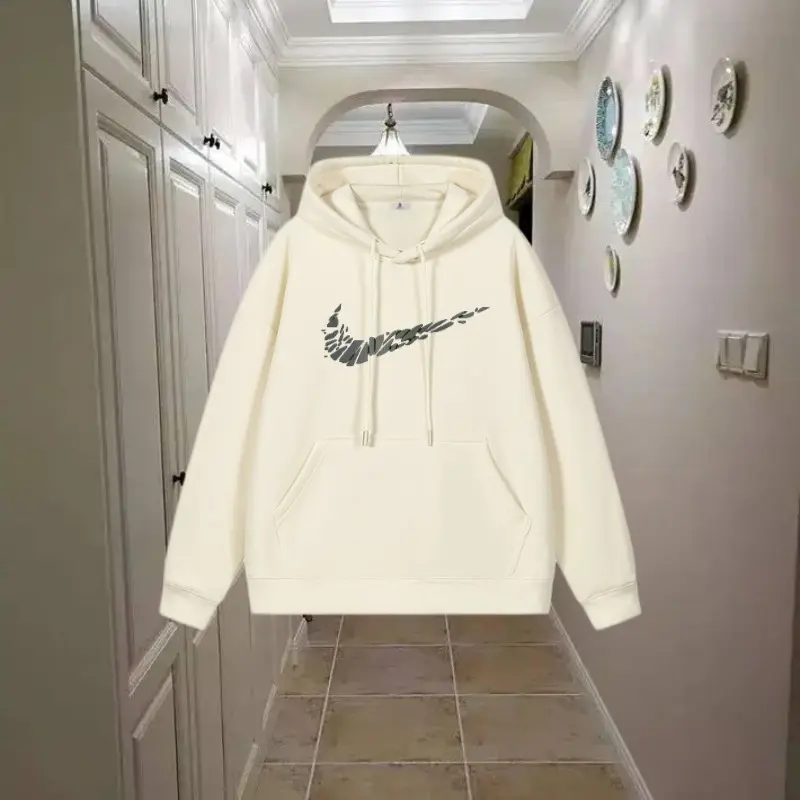 Hoodies for men and women in autumn and winter, hooded hoodies, trend widening, couple hoodies widening, widening