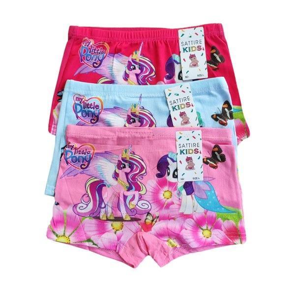 LUSINAN | Celana Dalam BOXER anak Perempuan SATTIRE KIDS Motif PONY / HELLO KITTY |CD Dalaman BALITA / SHORT anak Cewek|18 BULAN - 8 TAHUN 3