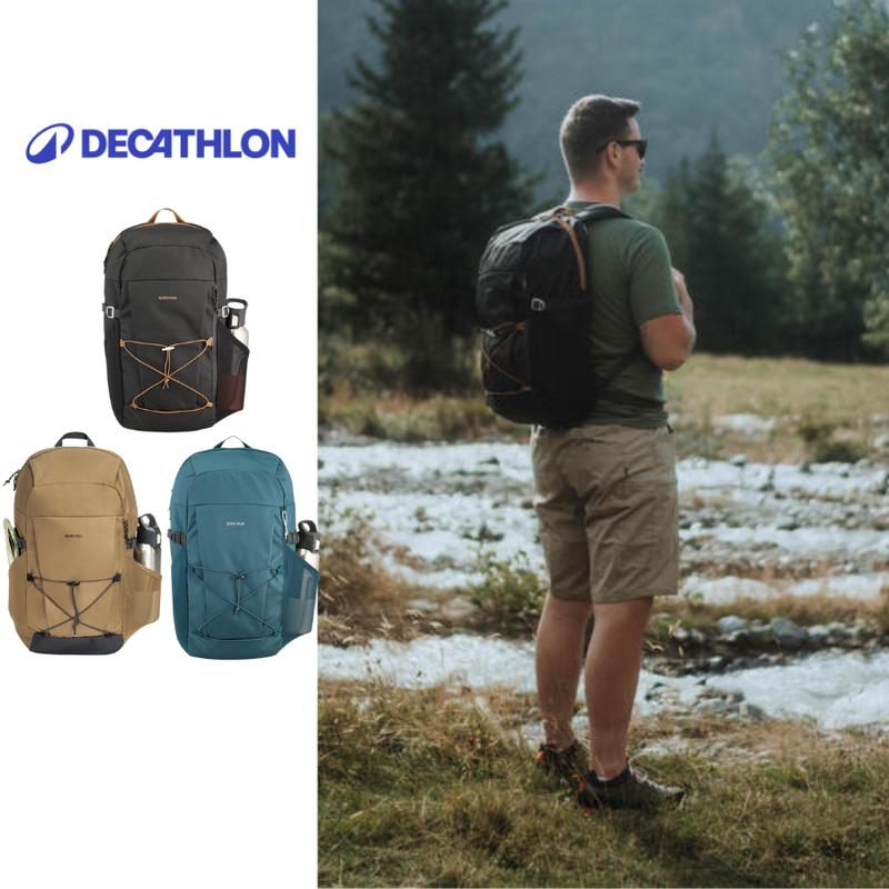 Balo leo núi du lịch 30L siêu rộng có đai đeo trợ lực - Arpenaz NH100 8920035 8871285 8871283