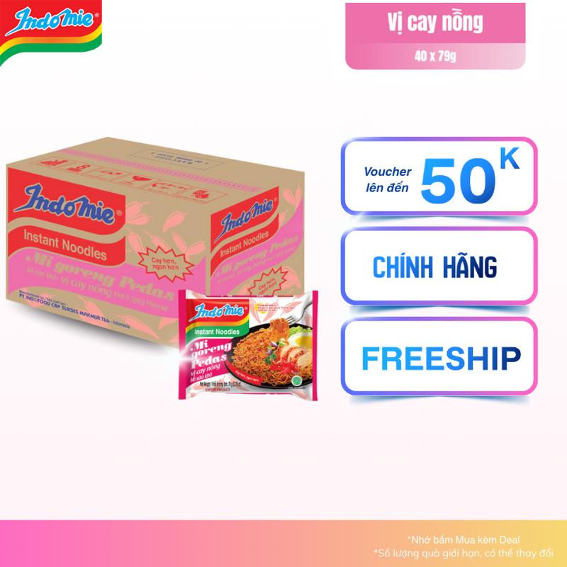 Mì Trộn Indomie Vị Cay Nồng - Giá nhập tại kho Indonesia