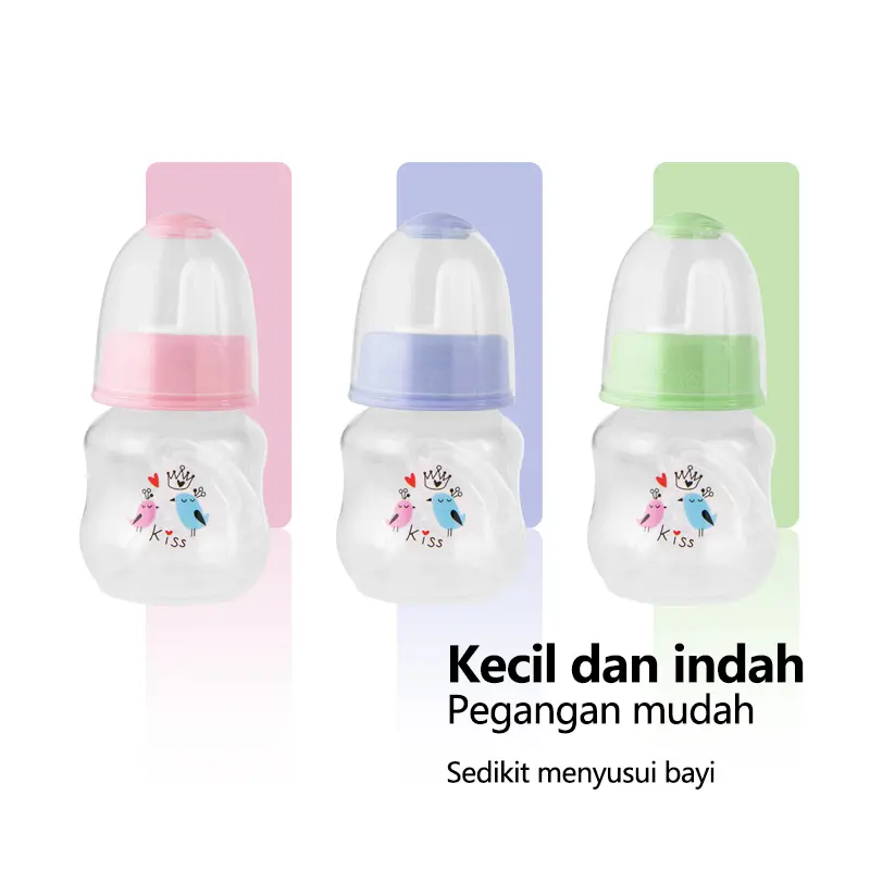 60ml Botol Bayi pp Botol Susu Bayi Food Grade Tahan Panas  Accessories Bebas BPA Kapasitas Kecil  Cangkir Minum Cocok Untuk Bayi Usia 0-3 Bulan XK-60 Bottle 8