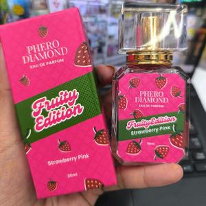 PHERO DIAMOND PERFUME EAU DE PARFUM FRUITY EDITION STRAWBERRY PINK - SHOP AABIZ SG