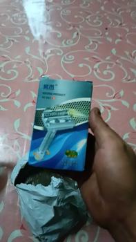 Product Review of Pisau Cukur Keluli Tahan Karat, Bilah Dua Tepi, Pemegang Keselamatan, Bilah Cermin from j**i 0