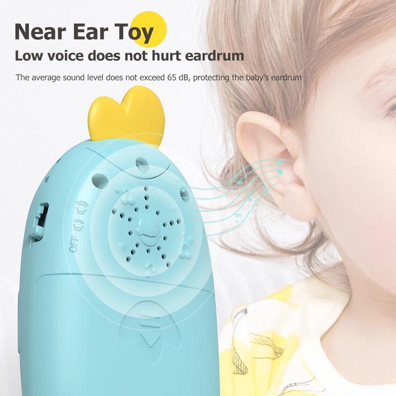 Product Introduction of Children's mobile phone toys cartoon music early education voice toys children's birthday gifts 6