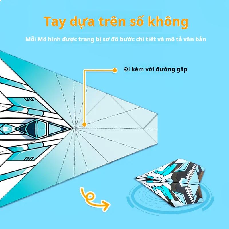 Máy Bay Giấy, Đồ Chơi Giáo Dục Cho Trẻ Em, Thích Hợp Cho Trẻ Em, Máy Bay Lớn Và Phi Công Nhỏ Thích Hợp Cho Cả Gia Đình, [Thanh Toán Khi Nhận Hàng] 4