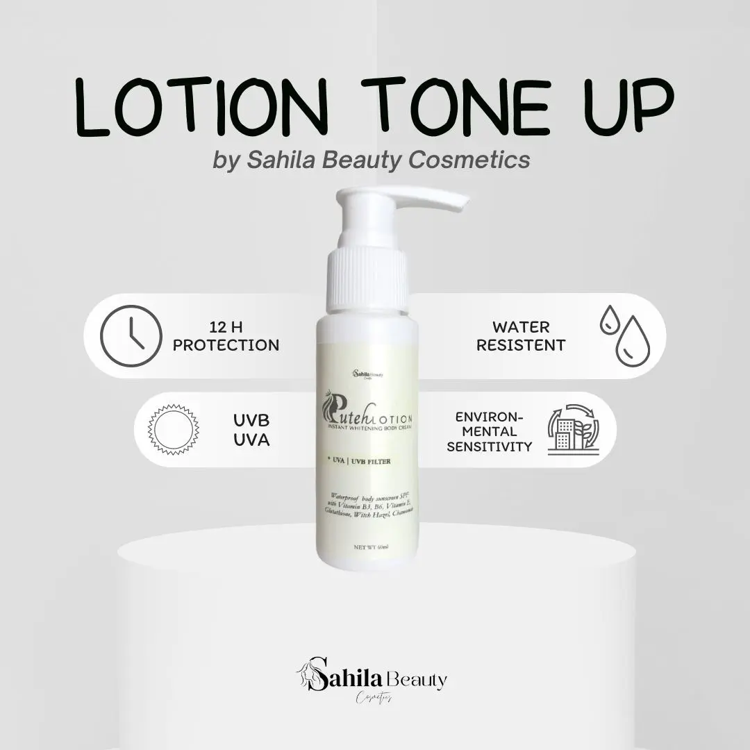 LOTION PUTEH INSTAN WHITENING BY SAHILA Pemutih