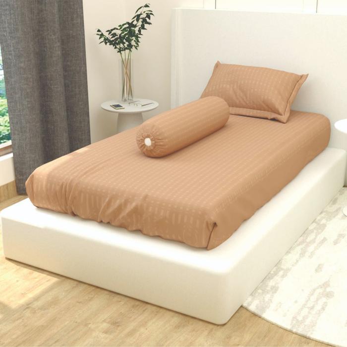 Gambar ADELA Sprei Set HAZELNUT - T30 Elegant Collection - 160x200x30 B4 dari Adela Sprei & Bedcover Kab. Gresik 4 Tokopedia