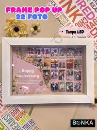 Gambar Frame Pop Up 22 Foto 3D Timbul LED Custom Kado Anniversary Hadiah Pasangan Dekorasi Unik - Pakai LED dari Bonekahandmadesukasuka Kab. Sukoharjo 4 Tokopedia