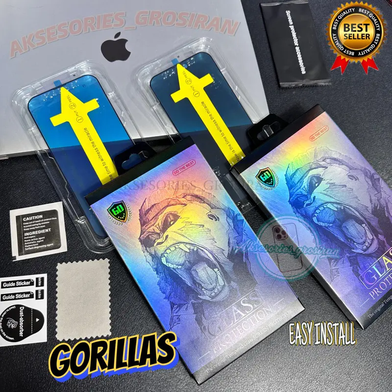 ANTI GAGAL !!! GORILLA GLASS Screen Protector Tempered Glass iPhone 6 6+ 7 7+ 8 8+ X XR XS MAX 11 12 13 14+ 15+ 14 15 16 PRO MAX PLUS ANTI SPY PRIVACY / CLEAR HD / CLEAR MATTE