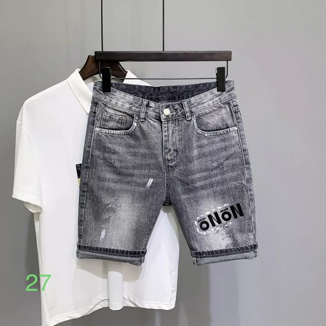 Quần Short Jean Nam Năng Động Chất Liệu Cotton Denim Slim Fit Túi Nhiều Size 28-34 - Thời Trang Nam Menswear Pants Có Túi quanjeans  namsale