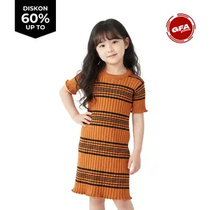 Dress Rajut Anak Perempuan Lengan Pendek LISAY Fashion style