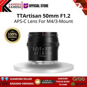 Lensa TTArtisan 50mm F1.2 APS-C for M4/3 Mount