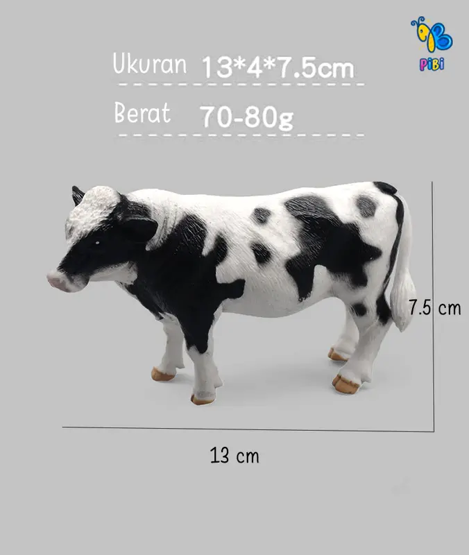 PIBI - Animal Family / Farm Animal / Mainan Hewan Ternak / Mainan Edukasi Anak 4